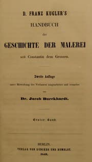 Tapa de Handbuch der Geschichte der Malerei seit Constantin dem Grossen