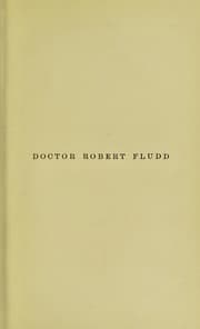 Tapa de Doctor Robert Fludd (Robertus de Fluctibus)