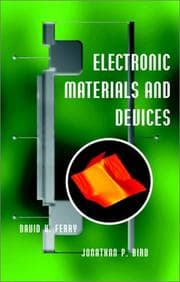 Tapa de Electronic materials and devices