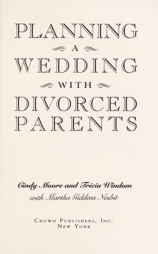 Tapa de Planning a wedding with divorced parents