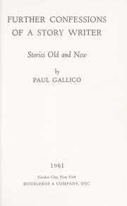 Tapa de Further confessions of a story writer