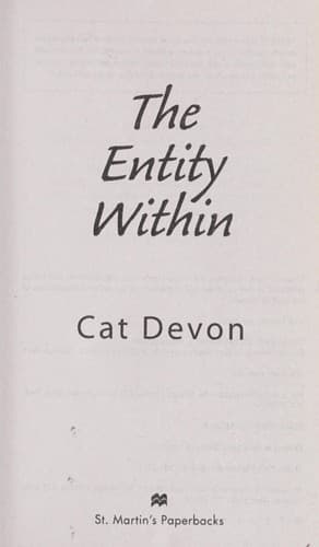 Tapa de The Entity Within