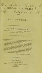Tapa de Medical histories and reflections