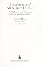 Tapa de Encyclopedia of Alzheimer's disease