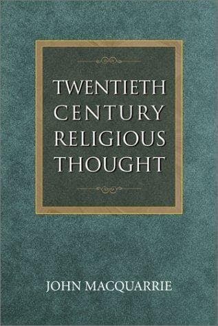Tapa de Twentieth-century religious thought
