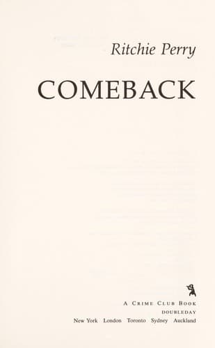 Tapa de Comeback