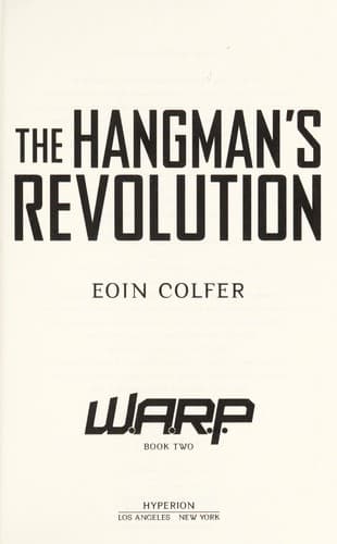 Tapa de The hangman's revolution