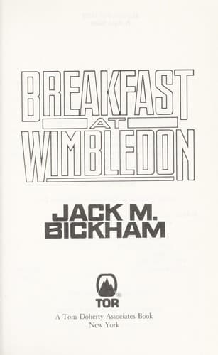 Tapa de Breakfast at Wimbledon