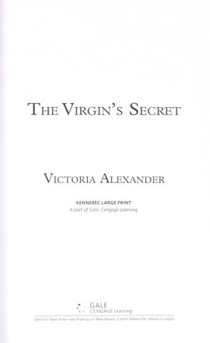 Tapa de The virgin's secret