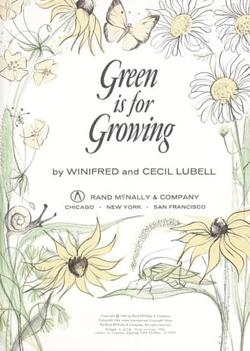 Tapa de Green is for growing