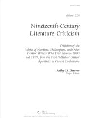 Tapa de Nineteenth-century literature criticism