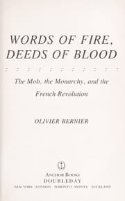 Tapa de Words of fire, deeds of blood