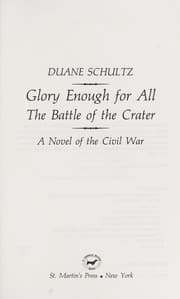 Tapa de Glory Enough for All: The Battle of the Crater