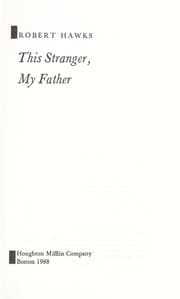 Tapa de This Stranger, My Father