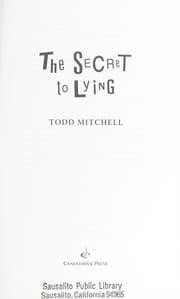 Tapa de The secret to lying