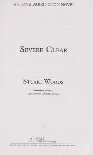 Tapa de Severe clear