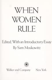 Tapa de When women rule
