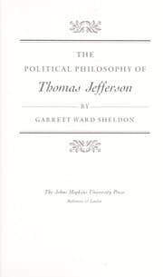 Tapa de The political philosophy of Thomas Jefferson