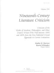 Tapa de Nineteenth-Century literature criticism