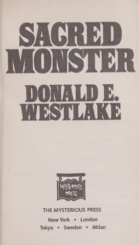 Tapa de Sacred monster