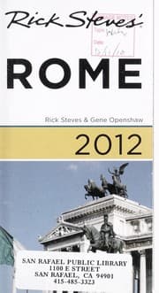 Tapa de Rick Steves' Rome 2012