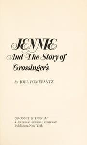Tapa de Jennie and the story of Grossinger's