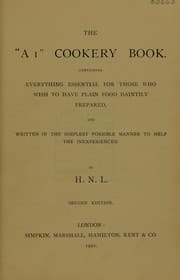 Tapa de The "A1" cookery book
