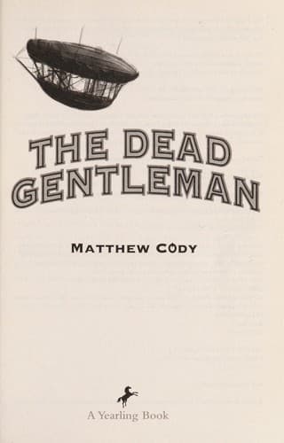 Tapa de The dead gentleman