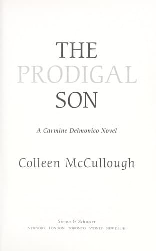Tapa de The Prodigal Son