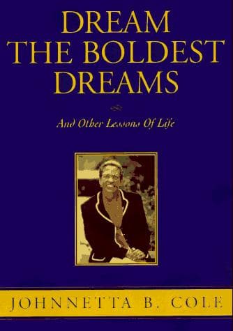 Tapa de Dream the boldest dreams