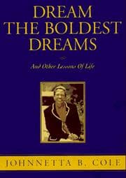 Tapa de Dream the boldest dreams