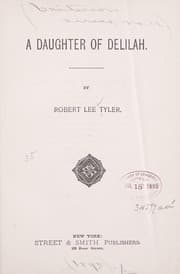 Tapa de A daughter of Delilah