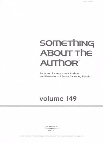 Tapa de Something about the author