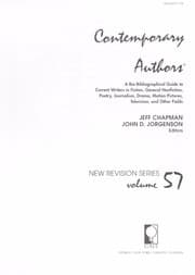 Tapa de Contemporary authors