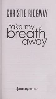 Tapa de Take my breath away