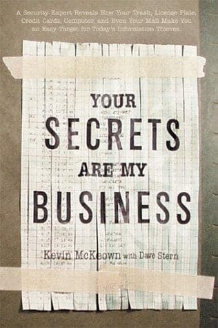 Tapa de Your secrets are my business