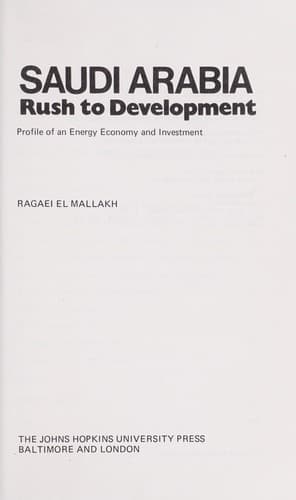 Tapa de Saudi Arabia, rush to development