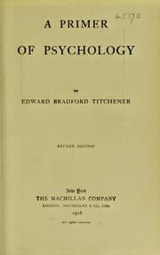 Tapa de The Primer of Psychology