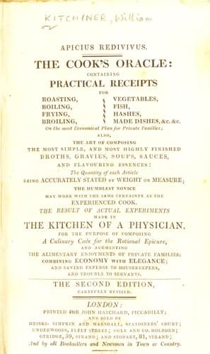 Tapa de Apicius redivivus