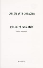 Tapa de Research scientist