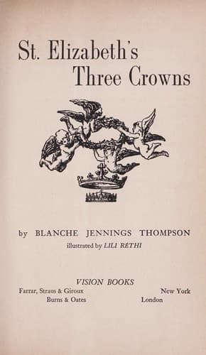 Tapa de St. Elizabeth's three crowns