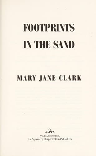 Tapa de Footprints in the sand