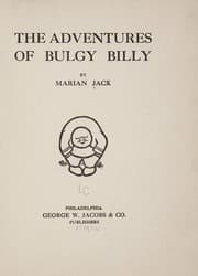 Tapa de The adventures of Bulgy Billy