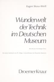 Tapa de Wunderwelt der Technik im Deutschen Museum