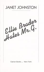 Tapa de Ellie Brader hates Mr. G