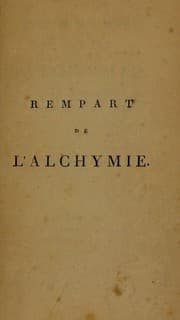 Tapa de Rempart de l'alchymie ...
