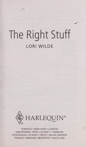 Tapa de The right stuff