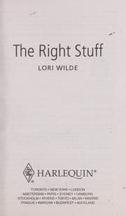 Tapa de The right stuff