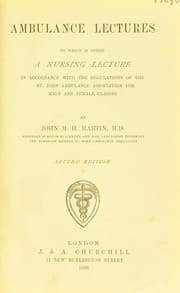 Tapa de Ambulance lectures; to which is added a nursing lecture