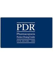 Tapa de PDR Pharmacopoeia Pocket Dosing Guide 2005 (Pdr Pharmacopoeia Pocket Dosing Guide)